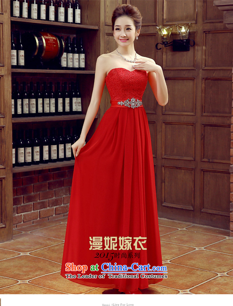 Syria bows service time 2015 new red stylish anointed chest dress brides red wedding dress banquet evening dresses female red XL Photo, prices, brand platters! The elections are supplied in the national character of distribution, so action, buy now enjoy more preferential! As soon as possible.