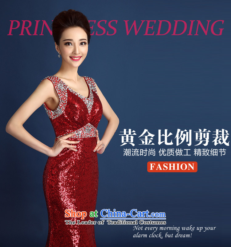 Red Dress bride bows services 2015 new luxury on chip elegant sexy shoulders crowsfoot dress car models to the moderator will Blue M picture, prices, brand platters! The elections are supplied in the national character of distribution, so action, buy now enjoy more preferential! As soon as possible.