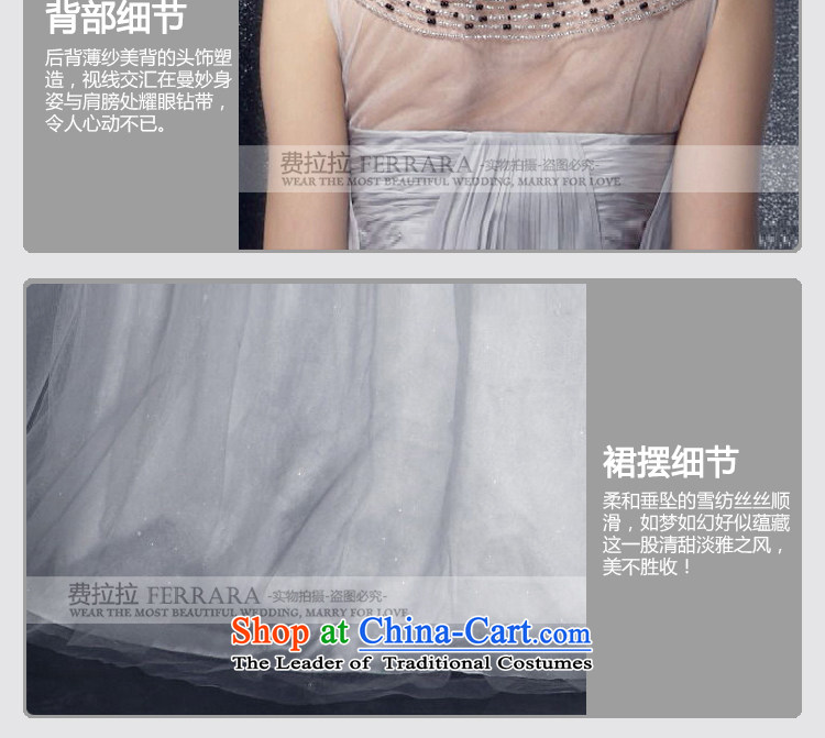 Ferrara 2015 Light Gray sexy word shoulder shoulders diamond studded Foutune of Annual Dinner Banquet back evening dress long M picture, prices, brand platters! The elections are supplied in the national character of distribution, so action, buy now enjoy more preferential! As soon as possible.
