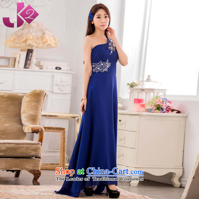 High-end atmosphere Jk2.yy dinner show moderator frockcoat manually staple pearl shoulder chiffon skirt long skirt large black are recommended 100 yards around 922.747 ,JK2.YY,,, shopping on the Internet