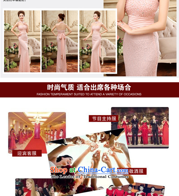 Time the new Syrian) 2015 autumn and winter bride bows and sexy dress uniform long Sau San banquet will Vehicle Exhibition will red XL Photo, prices, brand platters! The elections are supplied in the national character of distribution, so action, buy now enjoy more preferential! As soon as possible.