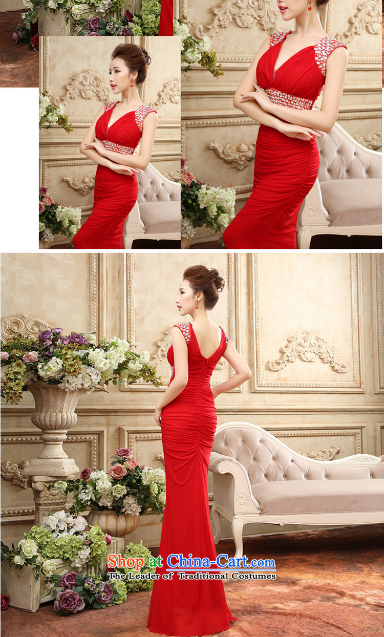 Time Syria of autumn and winter 2015 new dresses marriage dress banquet crowsfoot bows moderator performances and sexy evening dresses cars and car show evening Yellow XL Photo, prices, brand platters! The elections are supplied in the national character of distribution, so action, buy now enjoy more preferential! As soon as possible.