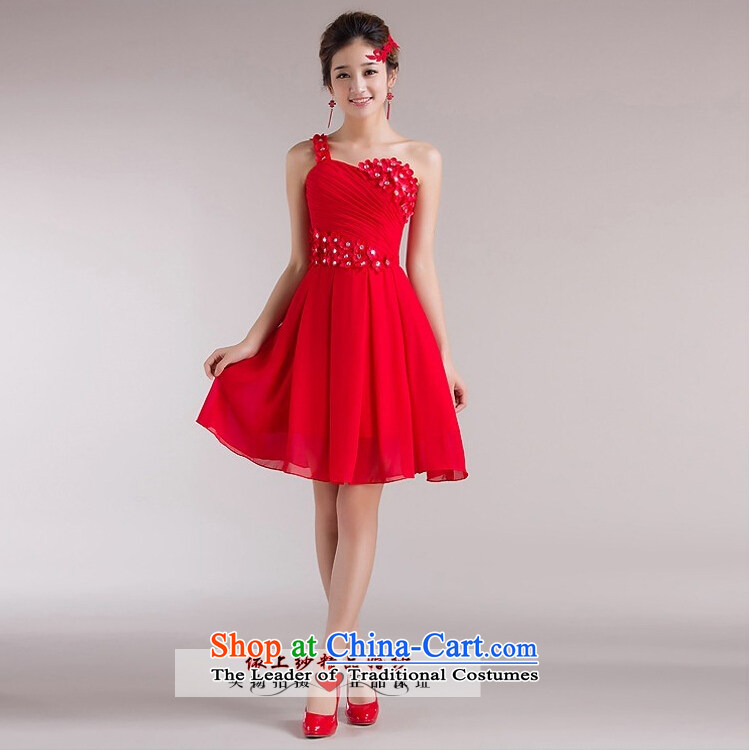 Yong-yeon and 2015 New marriages of evening dresses bows services long red will shoulder bows dress red long M picture, prices, brand platters! The elections are supplied in the national character of distribution, so action, buy now enjoy more preferential! As soon as possible.