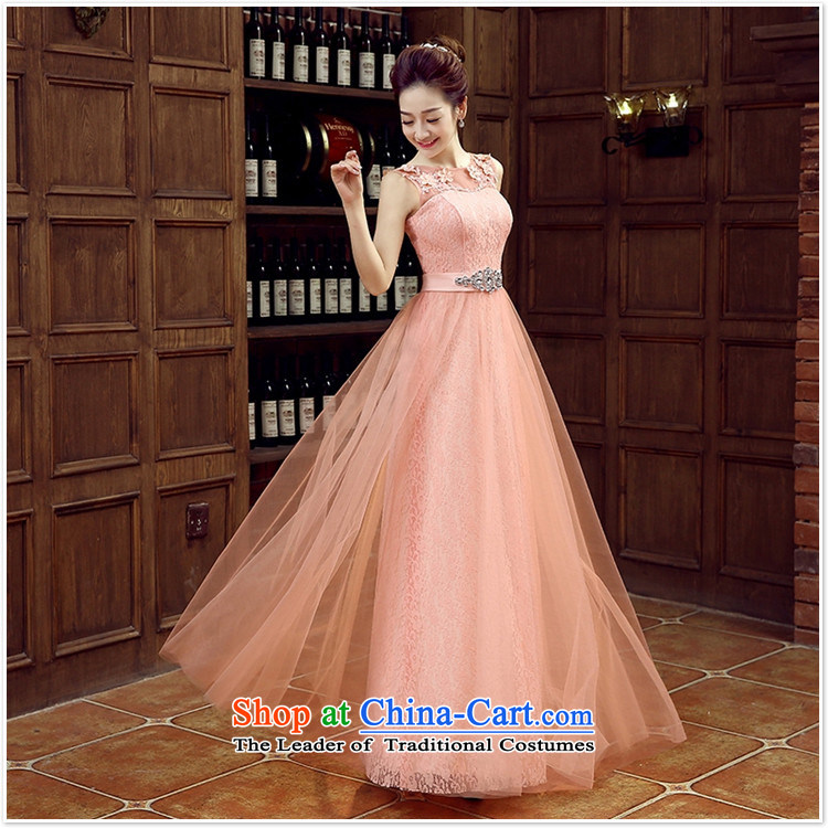 Pink bridal bridesmaid wedding dresses marriage shoulders bows services wedding night wear long shoulders 2015 new rose s picture, prices, brand platters! The elections are supplied in the national character of distribution, so action, buy now enjoy more preferential! As soon as possible.