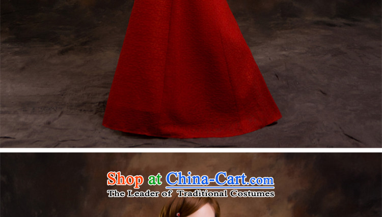 Red wedding dresses Bridal Services dress bows new 2015 crowsfoot wedding betrothal wedding dress female XL Photo, prices, brand platters! The elections are supplied in the national character of distribution, so action, buy now enjoy more preferential! As soon as possible.