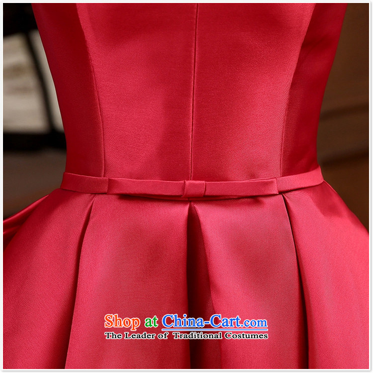 The bride dress marriage services new marriage bows are small red dress female Dress Short, banquet spring and summer picture, the price and the XL brand platters! The elections are supplied in the national character of distribution, so action, buy now enjoy more preferential! As soon as possible.