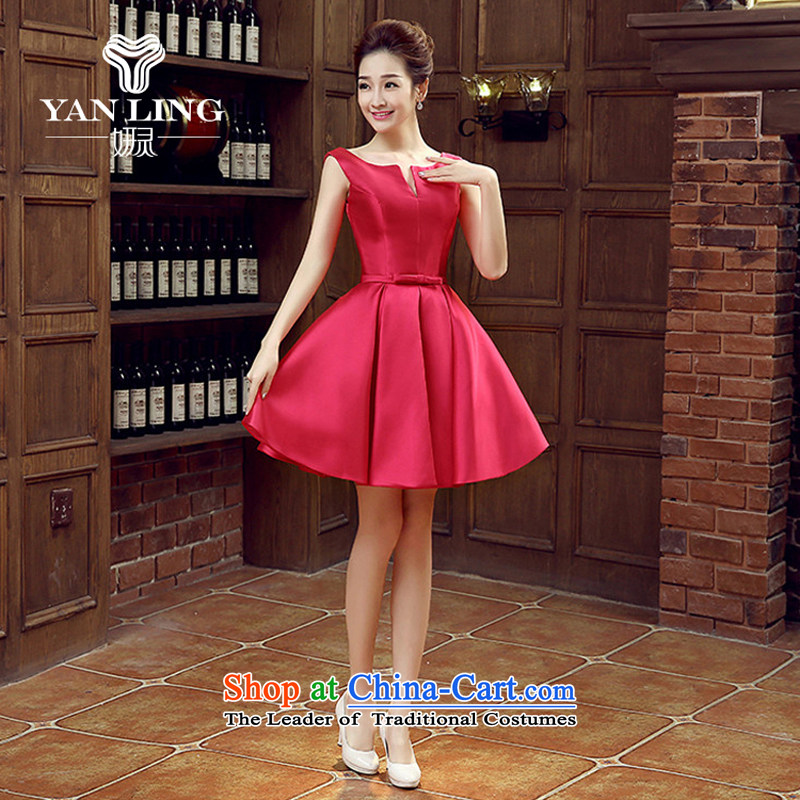 The bride dress marriage services new marriage bows are small red dress female Dress Short, banquet spring and summer XL, Charlene Choi spirit has been pressed shopping on the Internet