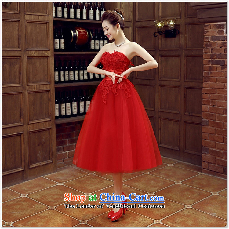 The bride dress marriage services new marriage bows stylish small red dress female Dress Short, banquet spring and summer M picture, prices, brand platters! The elections are supplied in the national character of distribution, so action, buy now enjoy more preferential! As soon as possible.