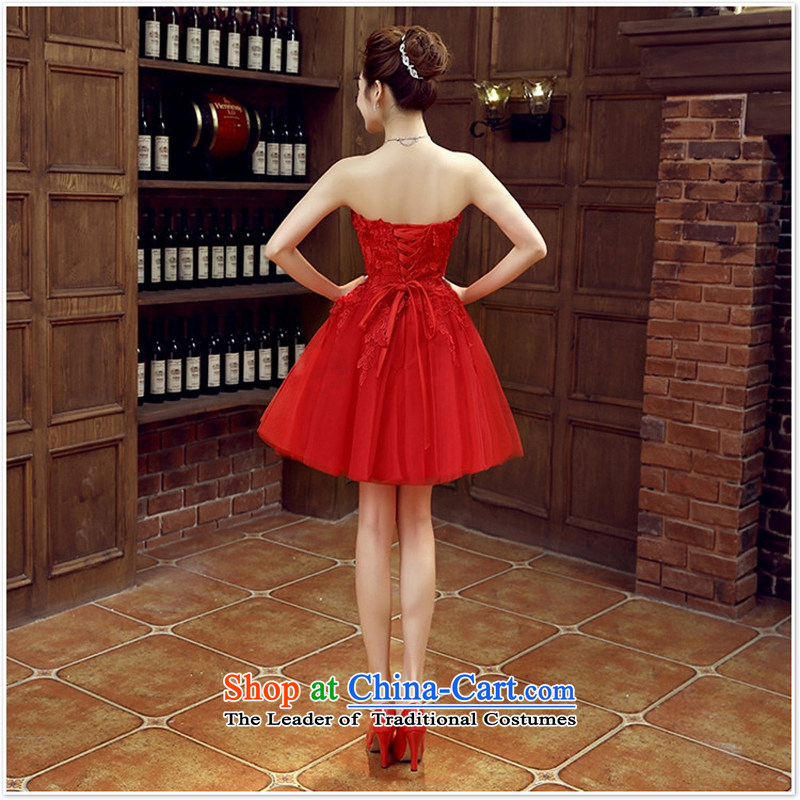 The bride dress bows services new stylish wedding dresses red small female Dress Short, banquet spring and summer , Charlene Choi spirit has been pressed shopping on the Internet