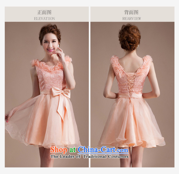 The bride wedding dress larger champagne color bow tie bows, serving short bridesmaid dinner dress the new 2015 XXL picture, prices, brand platters! The elections are supplied in the national character of distribution, so action, buy now enjoy more preferential! As soon as possible.