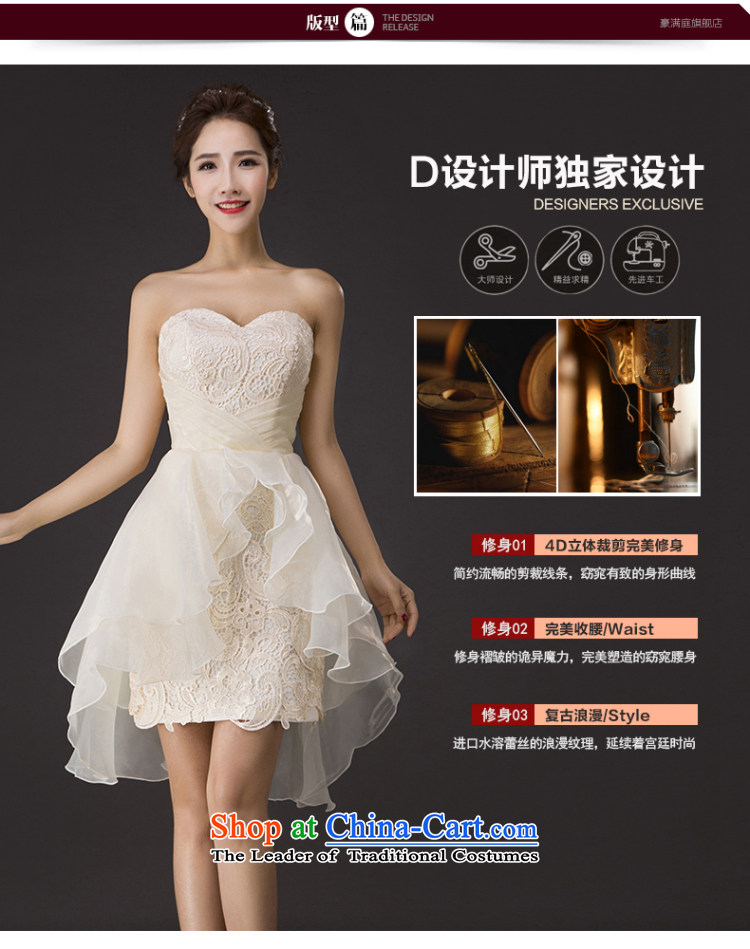 Charlene Choi Spirit and chest service new spring bows short dress lace Soft Net bon bon skirt marriages bridesmaid services L picture, prices, brand platters! The elections are supplied in the national character of distribution, so action, buy now enjoy more preferential! As soon as possible.