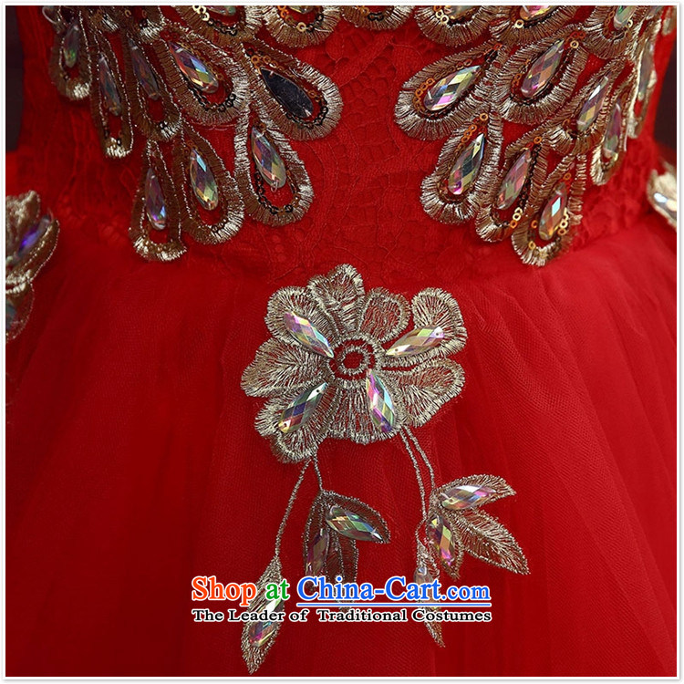 The bride dress marriage services new marriage bows stylish small red dress Female dress short of spring and summer banquet L picture, prices, brand platters! The elections are supplied in the national character of distribution, so action, buy now enjoy more preferential! As soon as possible.