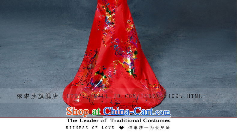 Marriage services and chest. crowsfoot bows wedding dresses evening dresses 2015 new red long thin red M graphics Sau San Picture, prices, brand platters! The elections are supplied in the national character of distribution, so action, buy now enjoy more preferential! As soon as possible.