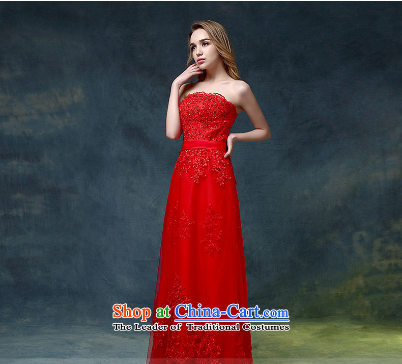 Wedding dresses 2015 new stylish anointed chest red tail crowsfoot bows Service Bridal evening dresses marriage banquet red L picture, prices, brand platters! The elections are supplied in the national character of distribution, so action, buy now enjoy more preferential! As soon as possible.