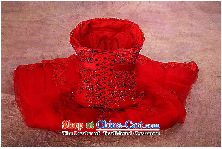 The 2015 Red bride Luang stylish wedding dresses new anointed chest bows services lace a Field Graphics thin dress and shoulder chest), a code 135cm long yi XL Photo, prices, brand platters! The elections are supplied in the national character of distribution, so action, buy now enjoy more preferential! As soon as possible.