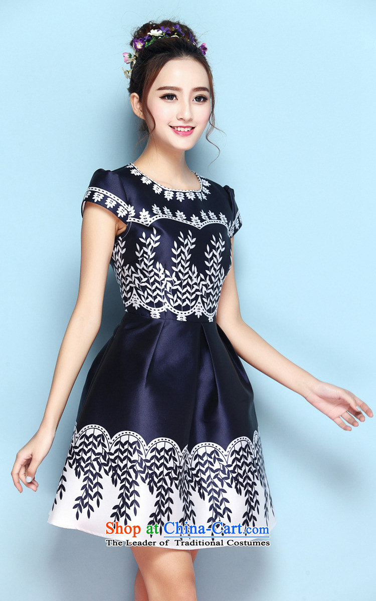 Hsbc Holdings plc Ming aristocratic dress skirt D G Soo-high-end stamp Sau San dresses women 2015 Autumn New Suit M picture, prices, brand platters! The elections are supplied in the national character of distribution, so action, buy now enjoy more preferential! As soon as possible.