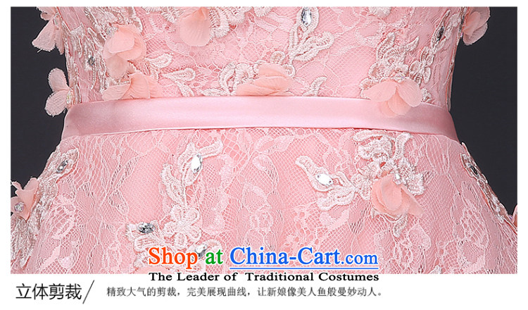Beverly Ting bridesmaid bride bows services serving the spring of the new 2015 wedding dress short of the betrothal word summer evening dress female banquet shoulder Pink Pink L picture, prices, brand platters! The elections are supplied in the national character of distribution, so action, buy now enjoy more preferential! As soon as possible.