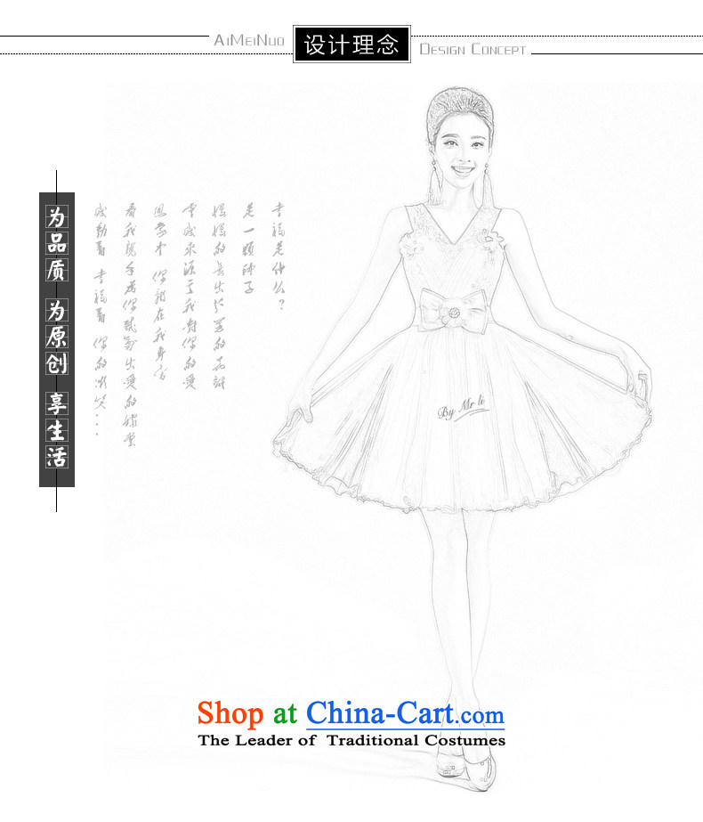 The 2015 summer HIV new bride evening dresses Marriage won version V-Neck shoulders lace bows services manually flowers bow tie A15BL02 Sau San White M ( 2.0 feet ) picture waistline, prices, brand platters! The elections are supplied in the national character of distribution, so action, buy now enjoy more preferential! As soon as possible.