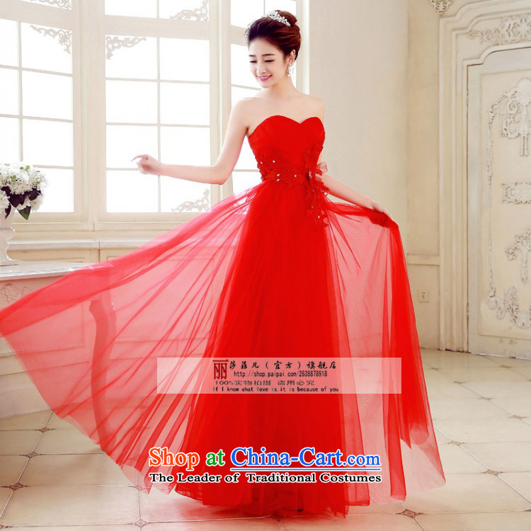 Love So Peng 2015 Spring/Summer new bridesmaid services dress long skirt bride bows services Sister Mary Magdalene chest bridesmaid skirt evening dress red L picture, prices, brand platters! The elections are supplied in the national character of distribution, so action, buy now enjoy more preferential! As soon as possible.