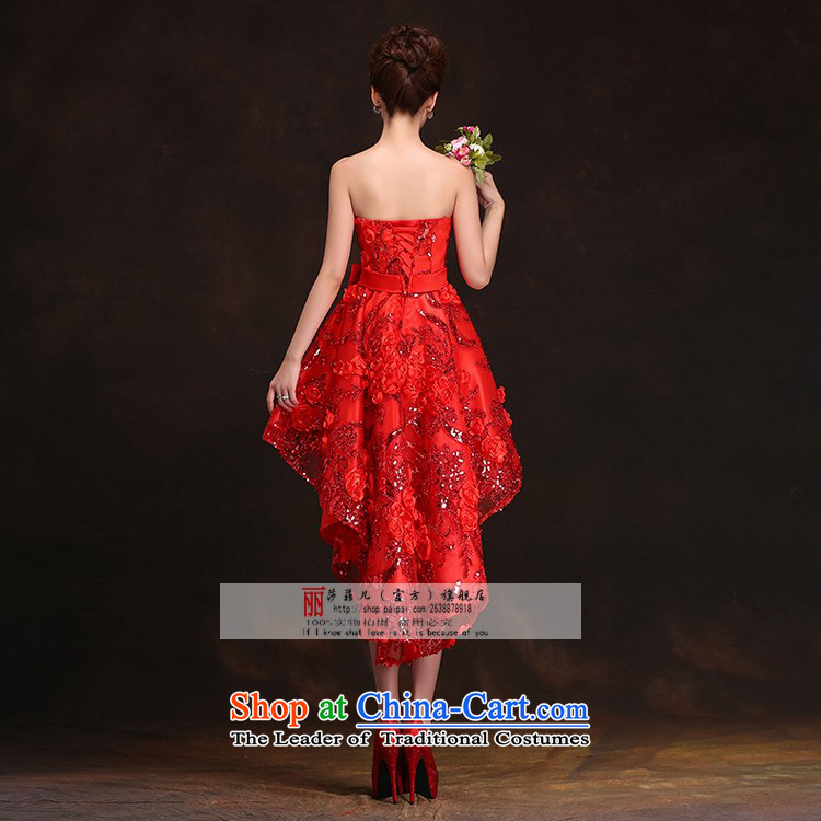 Love So short-pang, red bride bows services 2015 Spring/Summer new marriage cheongsam wedding dress short skirt female bridesmaid service S picture, prices, brand platters! The elections are supplied in the national character of distribution, so action, buy now enjoy more preferential! As soon as possible.