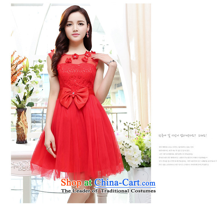 Load new women's VAGANTZAR2015 bon bon gauze short skirt wedding dresses and sisters toasting champagne bride bridesmaid skirt annual dress 1566 Red L picture, prices, brand platters! The elections are supplied in the national character of distribution, so action, buy now enjoy more preferential! As soon as possible.