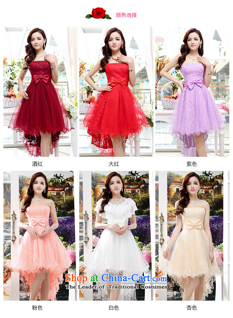 Vagantzar banquet evening dresses 2015 new spring and summer marriages bows services in a small red dress bridesmaid services 1557 skirt purple M picture, prices, brand platters! The elections are supplied in the national character of distribution, so action, buy now enjoy more preferential! As soon as possible.