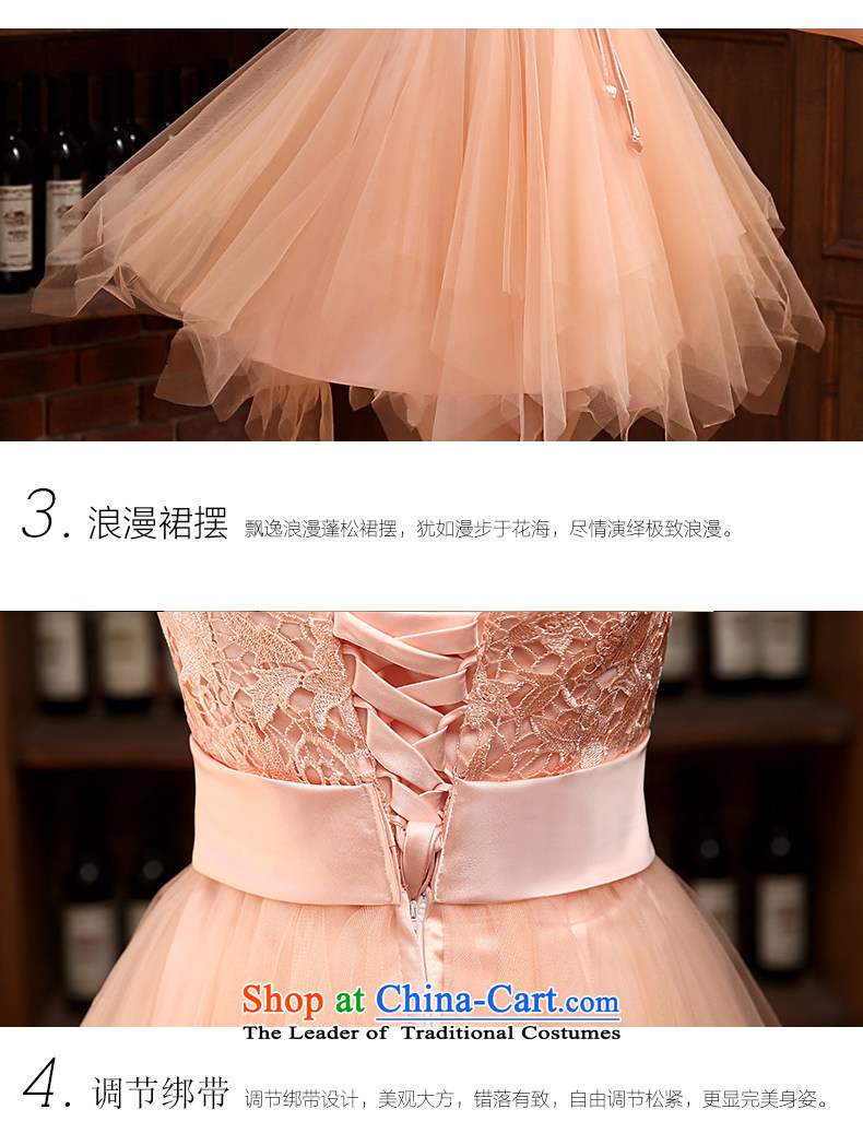 Rain-sang yi bride wedding dresses lace flowers summer short of marriage dresses sweet anointed chest bridesmaid LF216 dress photo color small tailored picture, prices, brand platters! The elections are supplied in the national character of distribution, so action, buy now enjoy more preferential! As soon as possible.