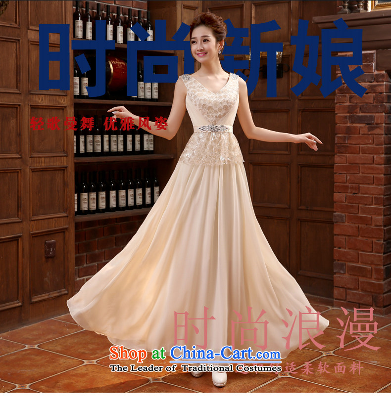Rain-sang yi bride wedding dress wedding dinner drink long service will be hotel elegance dress dresses shoulders staple spring and summer, Pearl LF220 champagne color pictures, prices, XXL brand platters! The elections are supplied in the national character of distribution, so action, buy now enjoy more preferential! As soon as possible.