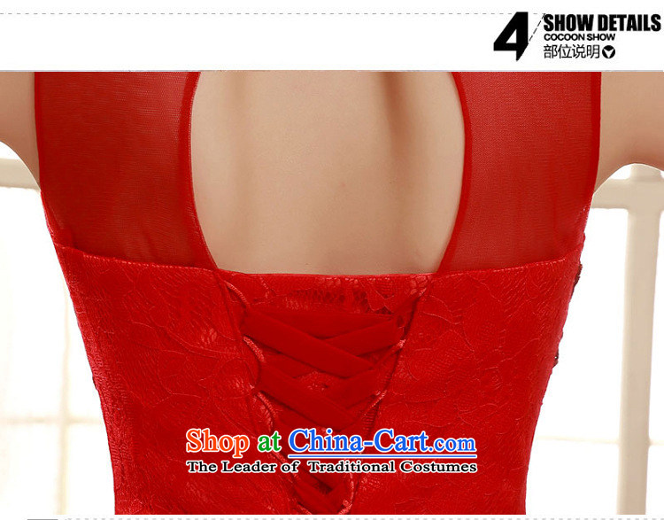 The spring and summer of 2015, Dr Philip optimize new red shoulders lace marriages of dress wine short worship services ycf006 XL Photo, prices, brand platters! The elections are supplied in the national character of distribution, so action, buy now enjoy more preferential! As soon as possible.