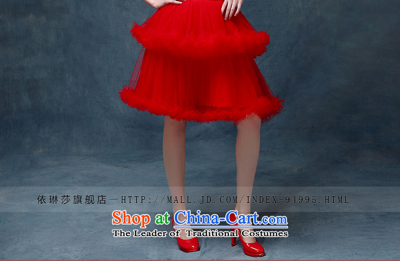 According to Lin Sha evening dresses 2015 new marriages bows services evening dress short of Korea lace dresses female red S picture, prices, brand platters! The elections are supplied in the national character of distribution, so action, buy now enjoy more preferential! As soon as possible.