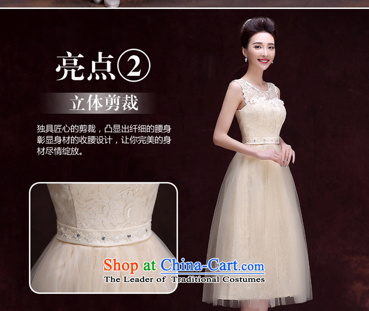 The privilege of serving-leung 2015 new bridesmaid services in the summer and fall of champagne color long small dress bridesmaid mission sister skirt dress 607- shoulders side of the champagne color in long bridesmaid services L picture, prices, brand platters! The elections are supplied in the national character of distribution, so action, buy now enjoy more preferential! As soon as possible.