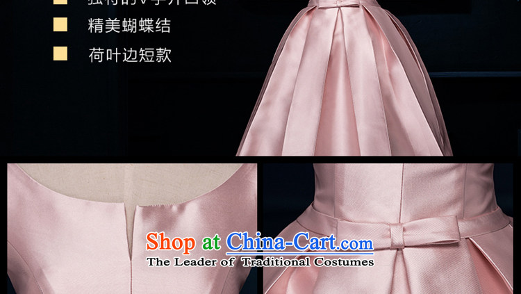 There is a green star beauty 2015 new wedding dresses short of satin bridesmaid services marriages bows to fruit pink 8 pictures, prices, brand platters! The elections are supplied in the national character of distribution, so action, buy now enjoy more preferential! As soon as possible.