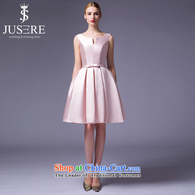 There is a green star beauty2015 new wedding dresses short of satin bridesmaid services marriages bows to fruit pink8