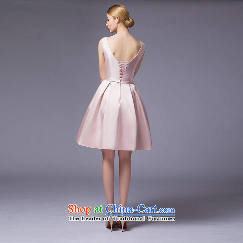 There is a green star beauty 2015 new wedding dresses short of satin bridesmaid services marriages bows to fruit pink 8, HOC , , , shopping on the Internet