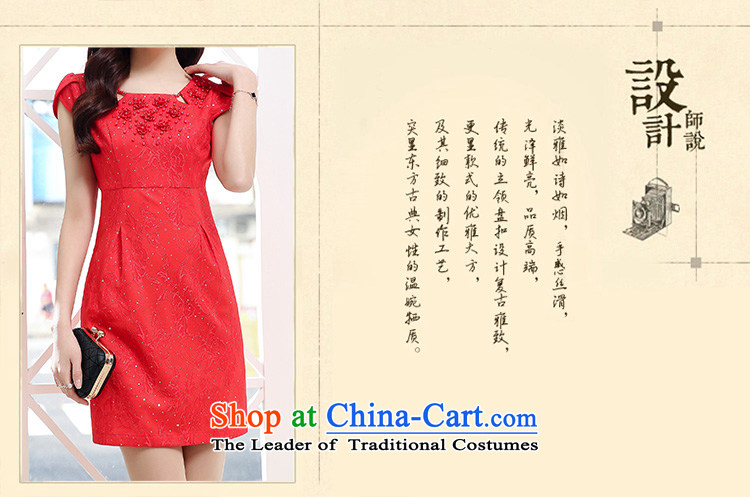 Cover Story 2015 NEW PEARL FLOWER string short-sleeved Foutune of short of Sau San bridal dresses bows dress brides small red XXL picture, prices, brand platters! The elections are supplied in the national character of distribution, so action, buy now enjoy more preferential! As soon as possible.