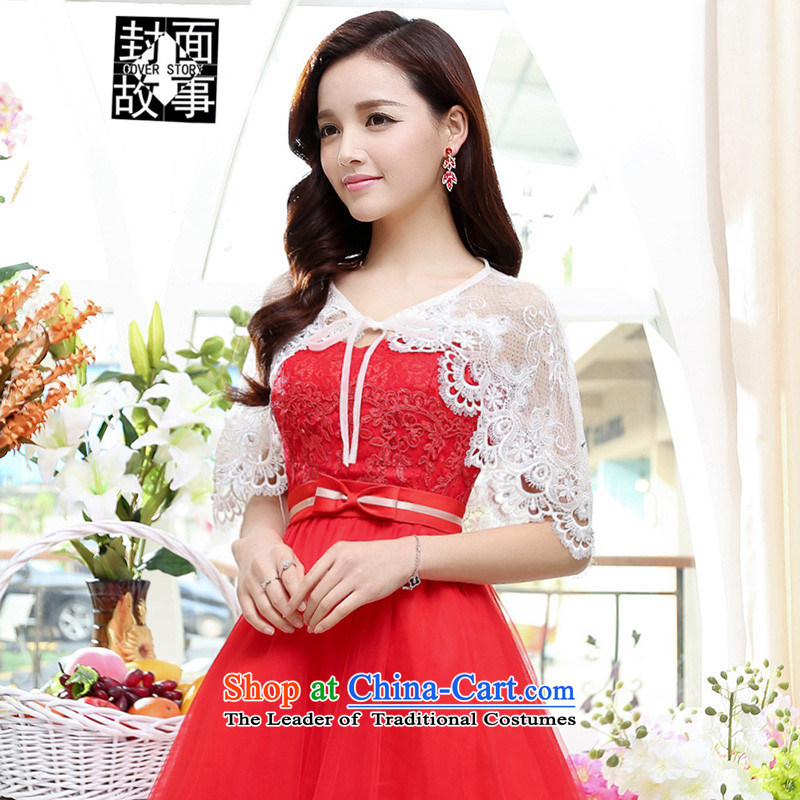 Cover Story 2015 new anointed chest strap OSCE root yarn lace small dress brides marriage   replacing bridesmaid skirt dresses shawl 120 XL, Cover Story (COVER) SAYS shopping on the Internet has been pressed.