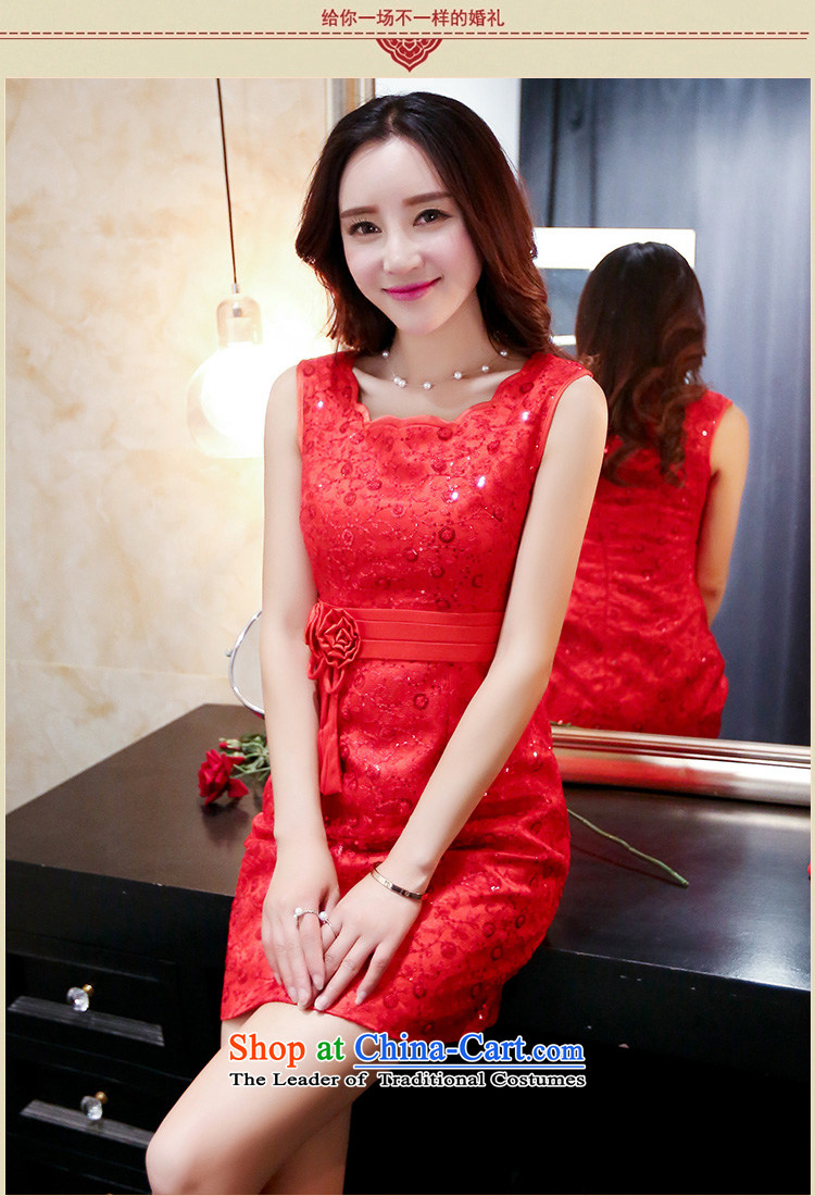 Cover Story in spring and summer 2015 Red wedding dresses married women with a drink clause wedding-dress banquet hosted performances evening service red L picture, prices, brand platters! The elections are supplied in the national character of distribution, so action, buy now enjoy more preferential! As soon as possible.