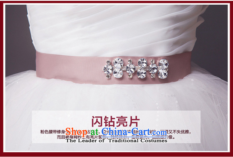 Wedding dresses 2015 Summer new short skirt wedding wedding party show White gauze straps and small dress White M chest pictures, prices, brand platters! The elections are supplied in the national character of distribution, so action, buy now enjoy more preferential! As soon as possible.