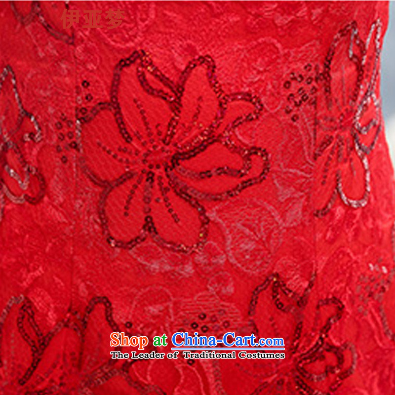 The 2015 summer dream girl who is stylish decoration piece nail Lace Embroidery daily pearl small dress bride with a drink served as the dream, red , , , shopping on the Internet