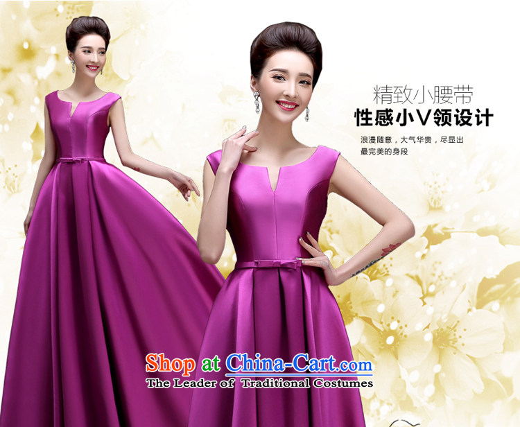 The privilege of serving-leung 2015 banquet moderator evening dresses new summer and fall of long, sister mission bridesmaid services dress female purple XL Photo, prices, brand platters! The elections are supplied in the national character of distribution, so action, buy now enjoy more preferential! As soon as possible.