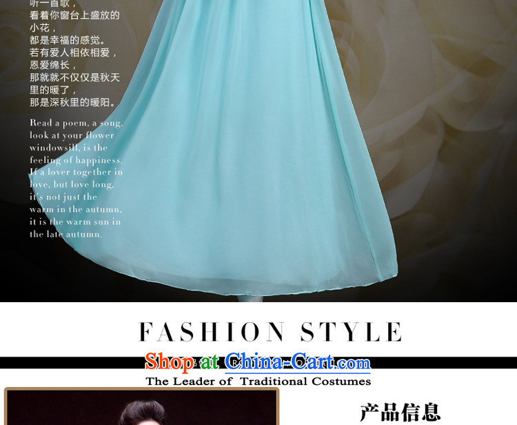 The privilege of serving-leung 2015 new dresses and sisters Ms. skirt bridesmaid mission banquet evening dresses long moderator dress ice blue XL Photo, prices, brand platters! The elections are supplied in the national character of distribution, so action, buy now enjoy more preferential! As soon as possible.
