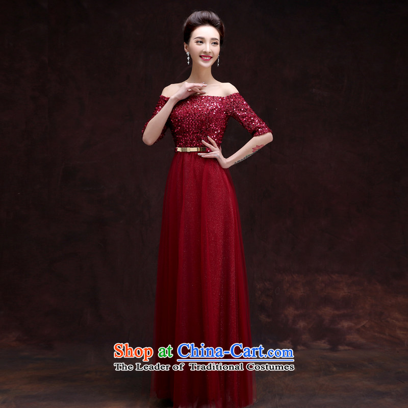 The privilege of serving-leung 2015 new dresses long summer and fall inside the persons chairing the upscale banqueting Ms. crowsfoot evening dress skirt long 2XL, honor services-leung , , , shopping on the Internet