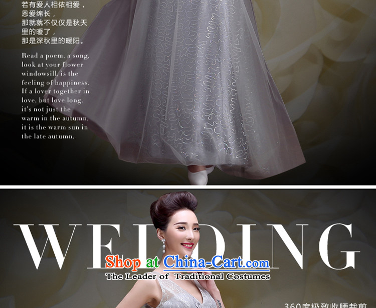 The privilege of serving-leung 2015 new bride bows to the spring and summer load long bridesmaid services sister skirt dress female long banquet, XL Photo, prices, brand platters! The elections are supplied in the national character of distribution, so action, buy now enjoy more preferential! As soon as possible.