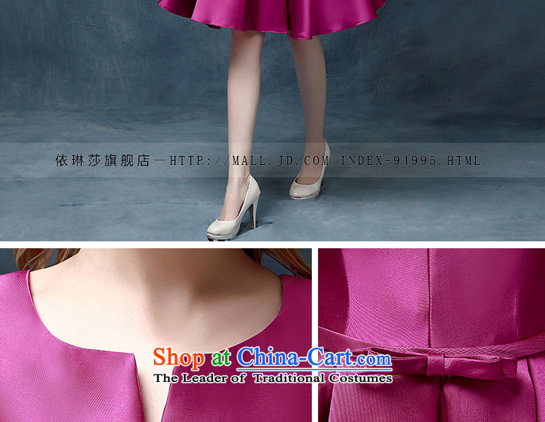 According to Lin Chun, 2015 Elizabeth word dress shoulder marriages bows to Korean girl will dress short of the Red XL Photo, prices, brand platters! The elections are supplied in the national character of distribution, so action, buy now enjoy more preferential! As soon as possible.