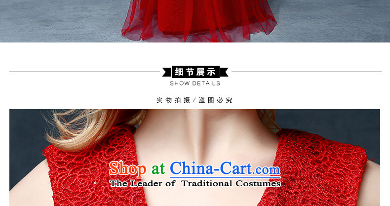 According to Lin Sha spring and summer new upscale bride bows services red dress long graphics thin gown skirt red marriage L picture, prices, brand platters! The elections are supplied in the national character of distribution, so action, buy now enjoy more preferential! As soon as possible.