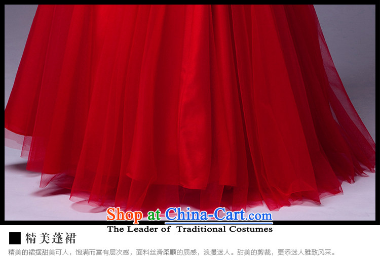 There is a flower wedding dresses Yao 2015 new word to align the shoulder marriages crowsfoot bows Service Code Red 10 pictures, prices, brand platters! The elections are supplied in the national character of distribution, so action, buy now enjoy more preferential! As soon as possible.