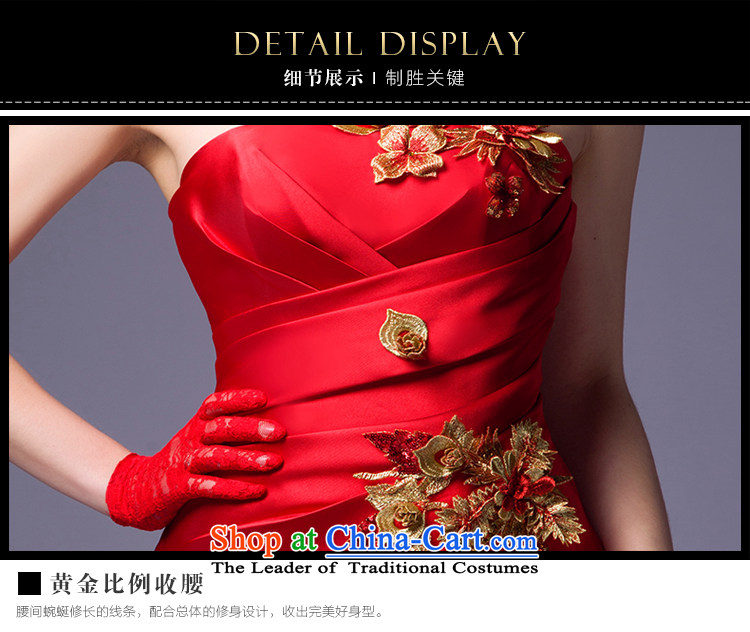 Set up is recalled that wedding dresses 2015 New Chinese crowsfoot marriages to align the slimming services Red 2 code bows picture, prices, brand platters! The elections are supplied in the national character of distribution, so action, buy now enjoy more preferential! As soon as possible.