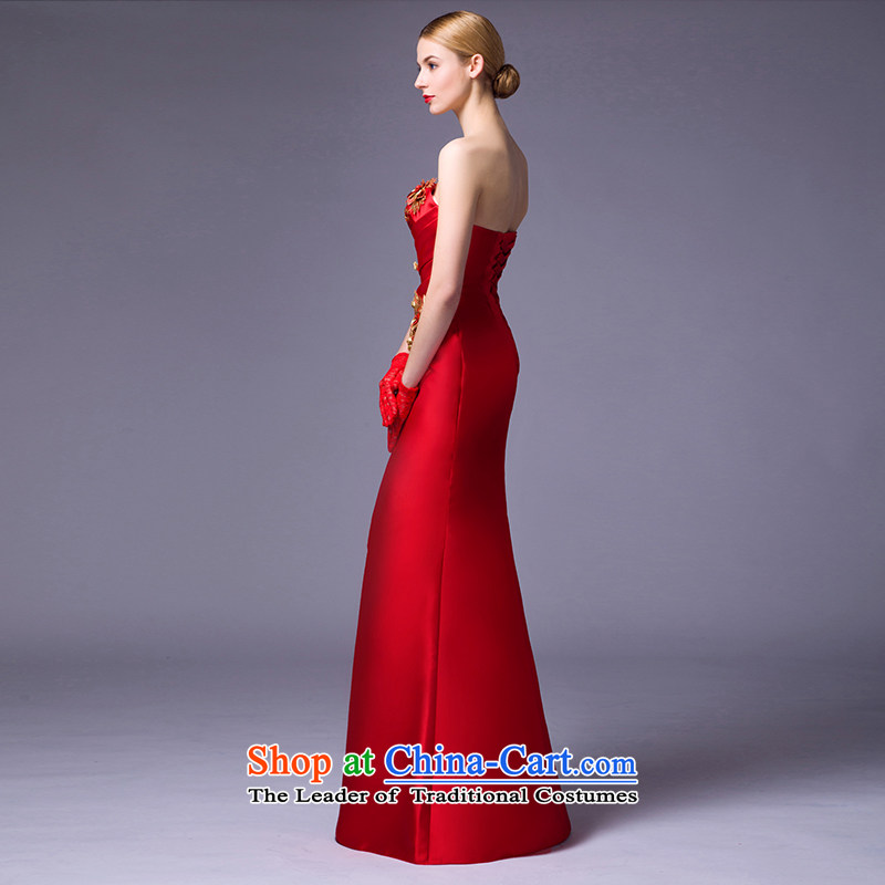 Set up is recalled that wedding dresses 2015 New Chinese crowsfoot marriages to align the Sau San bows services , Red 2 code set , , , shopping on the Internet