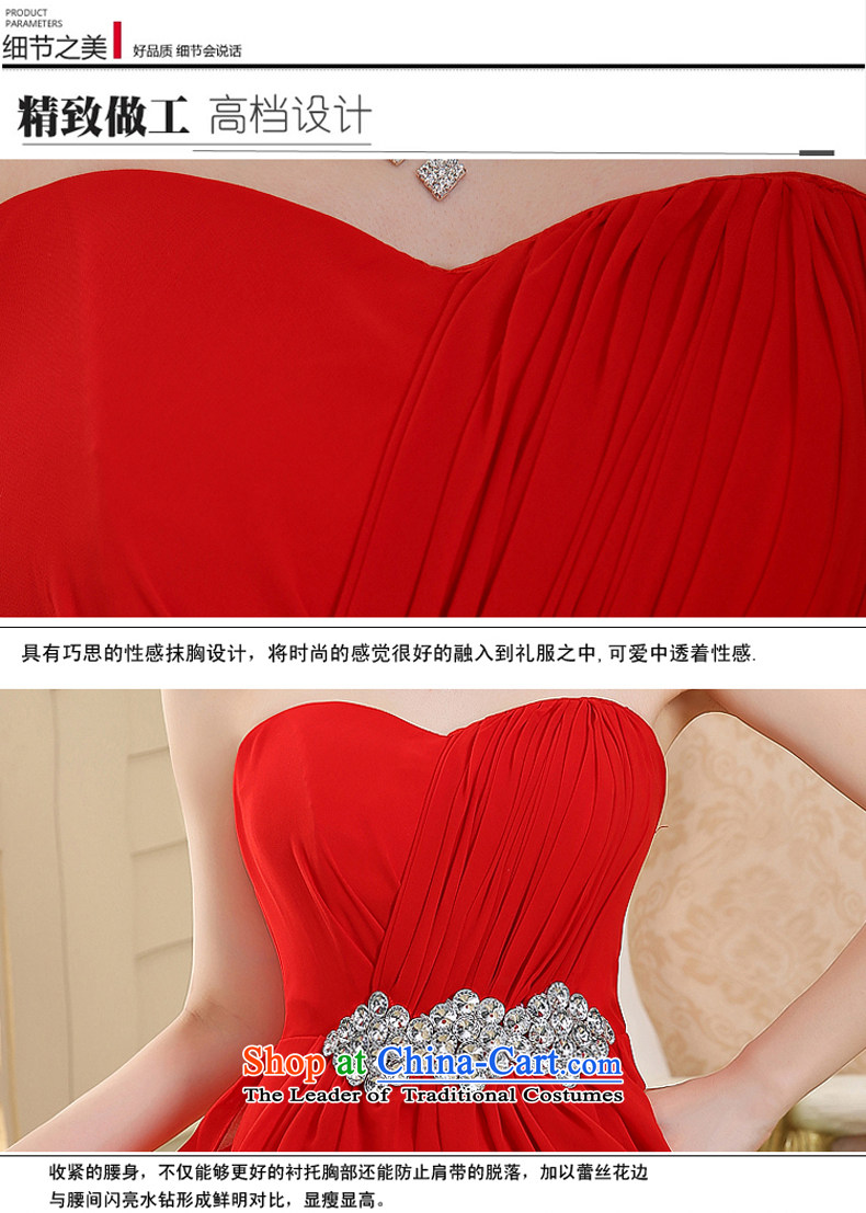 2015 new red long marriages bows dress thin dress Sau San graphics and chest, Red S pictures of pregnant women, prices, brand platters! The elections are supplied in the national character of distribution, so action, buy now enjoy more preferential! As soon as possible.