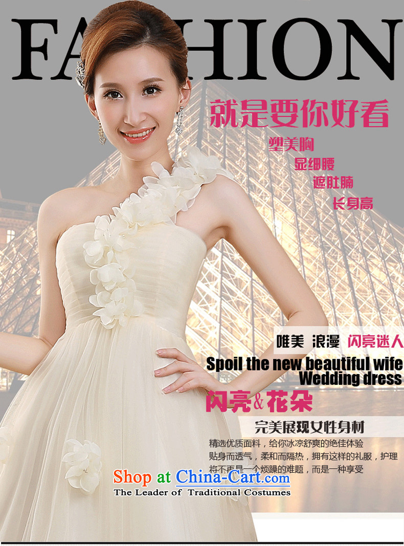 Bridesmaid service of the New Offer in spring and summer flowers shoulder bridesmaid in sister in small white L will dress photo, prices, brand platters! The elections are supplied in the national character of distribution, so action, buy now enjoy more preferential! As soon as possible.